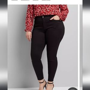 Lane Bryant Curvy Fit High-rise Skinny Jeans